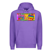 Purple love is all you need  mug 15 oz Premium Hoodie - HRA Design Shop