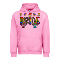 Fuchsia Pink pride gnome Urban Hoodie - CowhideDigitalArt