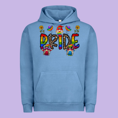 Pride Gnome Urban Hoodie Designed By Cowhidedigitalart