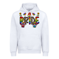 White pride gnome Urban Hoodie - CowhideDigitalArt