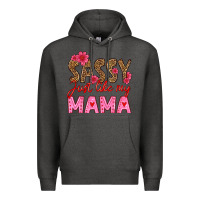 Charcoal Heather sassy just like my mama Premium Hoodie - HRA Design Shop