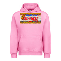 Fuchsia Pink american honey sunflower license plate Urban Hoodie - HRA Design Shop
