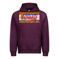Mauve Wine american honey sunflower license plate Urban Hoodie - HRA Design Shop