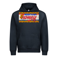Navy american honey sunflower license plate Urban Hoodie - HRA Design Shop
