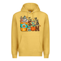 Antique Gold tis the sea son Premium Hoodie - CowhideDigitalArt