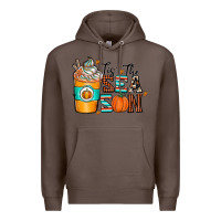 Coffee tis the sea son Premium Hoodie - CowhideDigitalArt