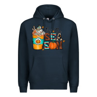 Navy tis the sea son Premium Hoodie - CowhideDigitalArt