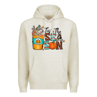 Oatmeal Heather tis the sea son Premium Hoodie - CowhideDigitalArt
