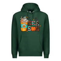 Sports Green tis the sea son Premium Hoodie - CowhideDigitalArt