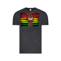 Vintage Black june juneteenth Vintage Tee - Artiststas