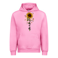 Fuchsia Pink mama sunflower Urban Hoodie - RacoonDesign