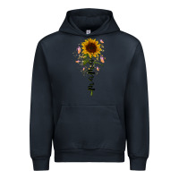 Navy mama sunflower Urban Hoodie - RacoonDesign