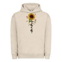 Pigment French Oak mama sunflower Urban Hoodie - RacoonDesign