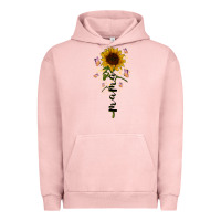 Pigment Salmon mama sunflower Urban Hoodie - RacoonDesign