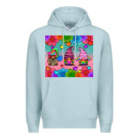 Blue Mist lgbtq genomes Premium Hoodie - HRA Design Shop