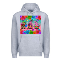 Heather Grey lgbtq genomes Premium Hoodie - HRA Design Shop