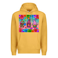 Mustard lgbtq genomes Premium Hoodie - HRA Design Shop