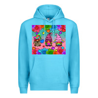 Ocean Blue lgbtq genomes Premium Hoodie - HRA Design Shop