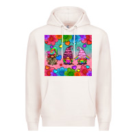 Pale Pink lgbtq genomes Premium Hoodie - HRA Design Shop