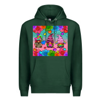 Sports Green lgbtq genomes Premium Hoodie - HRA Design Shop
