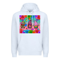 White lgbtq genomes Premium Hoodie - HRA Design Shop