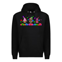Black lgbtq gnome  libbey glass Premium Hoodie - HRA Design Shop