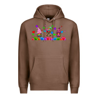 Chestnut lgbtq gnome  libbey glass Premium Hoodie - HRA Design Shop