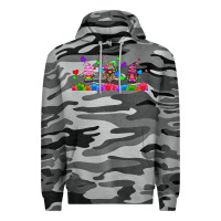 Slate Camo lgbtq gnome  libbey glass Premium Hoodie - HRA Design Shop