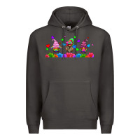 Smoke lgbtq gnome  libbey glass Premium Hoodie - HRA Design Shop