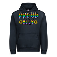 Navy proud ally Urban Hoodie - CowhideDigitalArt
