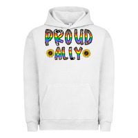 Pigment Lunar Rock proud ally Urban Hoodie - CowhideDigitalArt