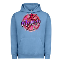 Pigment Pebble Blue mama valentine Urban Hoodie - RacoonDesign