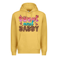 Antique Gold sweet and sassy Premium Hoodie - HRA Design Shop