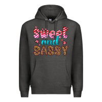 Charcoal Heather sweet and sassy Premium Hoodie - HRA Design Shop