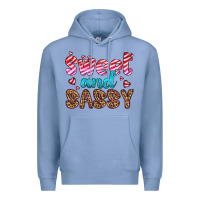 Colony Blue sweet and sassy Premium Hoodie - HRA Design Shop