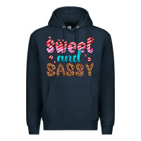 Navy sweet and sassy Premium Hoodie - HRA Design Shop