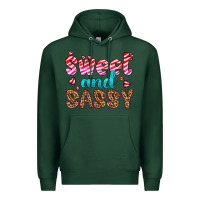 Sports Green sweet and sassy Premium Hoodie - HRA Design Shop