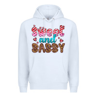 White sweet and sassy Premium Hoodie - HRA Design Shop