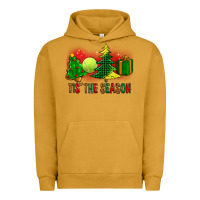 Pigment Peanut Butter tis the season christmas with tennis ball and tree cookie Urban Hoodie - FaDigitalArtStudio