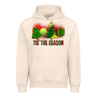 Sandshell tis the season christmas with tennis ball and tree cookie Urban Hoodie - FaDigitalArtStudio