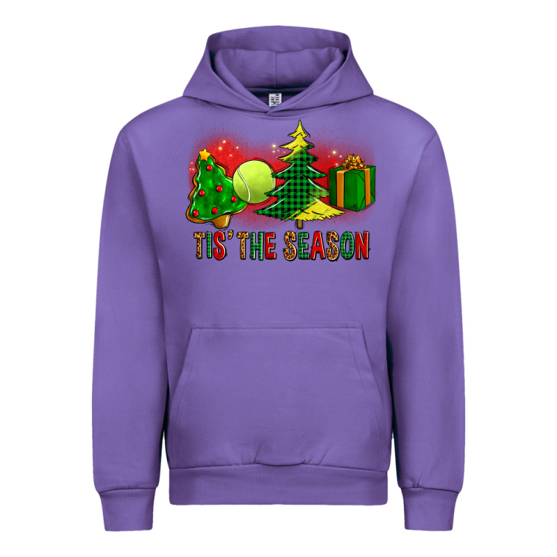 Tis The Season Christmas With Tennis Ball And Tree Cookie Urban Hoodie by FaDigitalArtStudio | Teevron