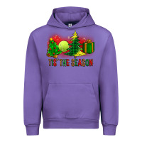 Tulip tis the season christmas with tennis ball and tree cookie Urban Hoodie - FaDigitalArtStudio