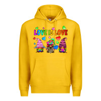 Lemon lgbtq love is love gnomes Premium Hoodie - HRA Design Shop