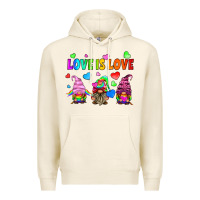 Tofu lgbtq love is love gnomes Premium Hoodie - HRA Design Shop