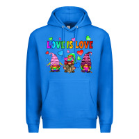 True Royal lgbtq love is love gnomes Premium Hoodie - HRA Design Shop