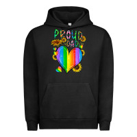 Pigment Black proud dad love Urban Hoodie - CowhideDigitalArt