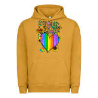 Pigment Peanut Butter proud dad love Urban Hoodie - CowhideDigitalArt
