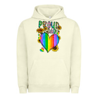 Pigment Pistachio proud dad love Urban Hoodie - CowhideDigitalArt