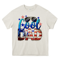 Cream Cool American Dad 4th of July Heavy Core Tee - LillyAllenDesigns