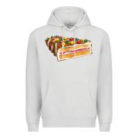 Dove Grey chocolate christmas cake fa element Premium Hoodie - FaDigitalArtStudio
